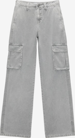 Pantaloni cargo Pull&Bear di colore grigio, Visualizzazione prodotti