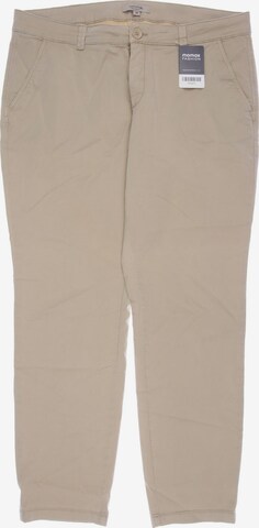 COMMA Pants in XXL in Beige: front