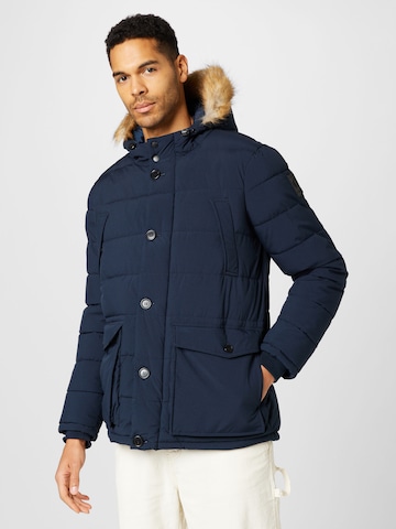 BURTON MENSWEAR LONDON Winter jacket in Blue: front