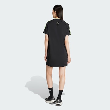 ADIDAS ORIGINALS Šaty 'Teamgeist Adicolor' – černá