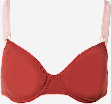 Dora Larsen T-shirt Bra 'ROSALIE' in Red: front