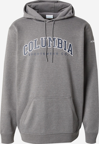 COLUMBIA Athletic Sweatshirt in Grey: front