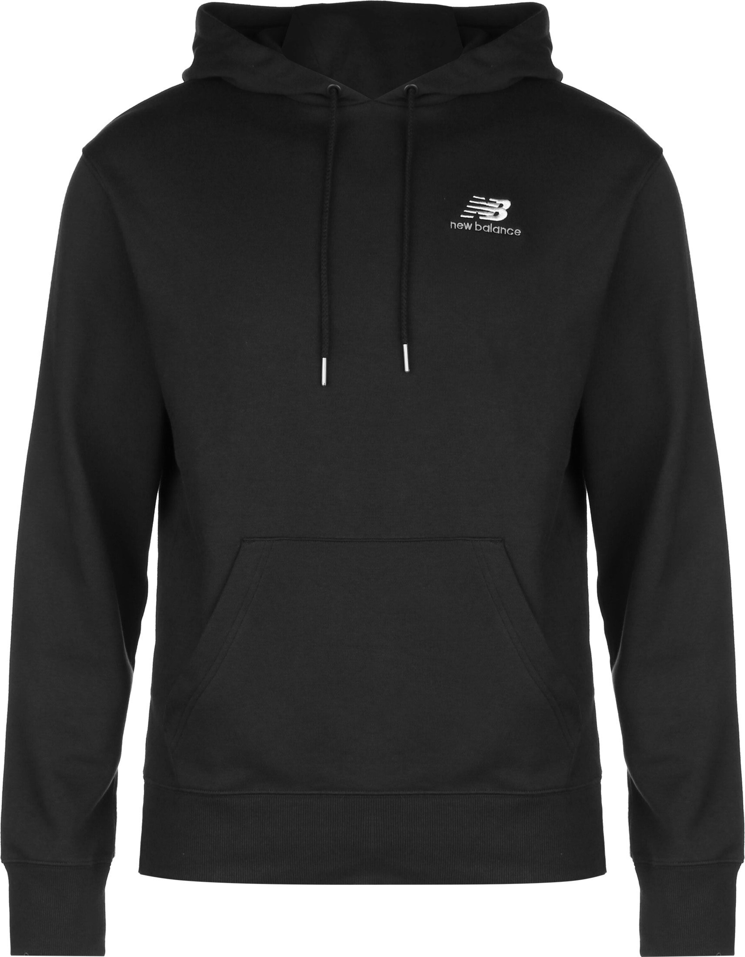 new balance Sweatshirt in Black: front
