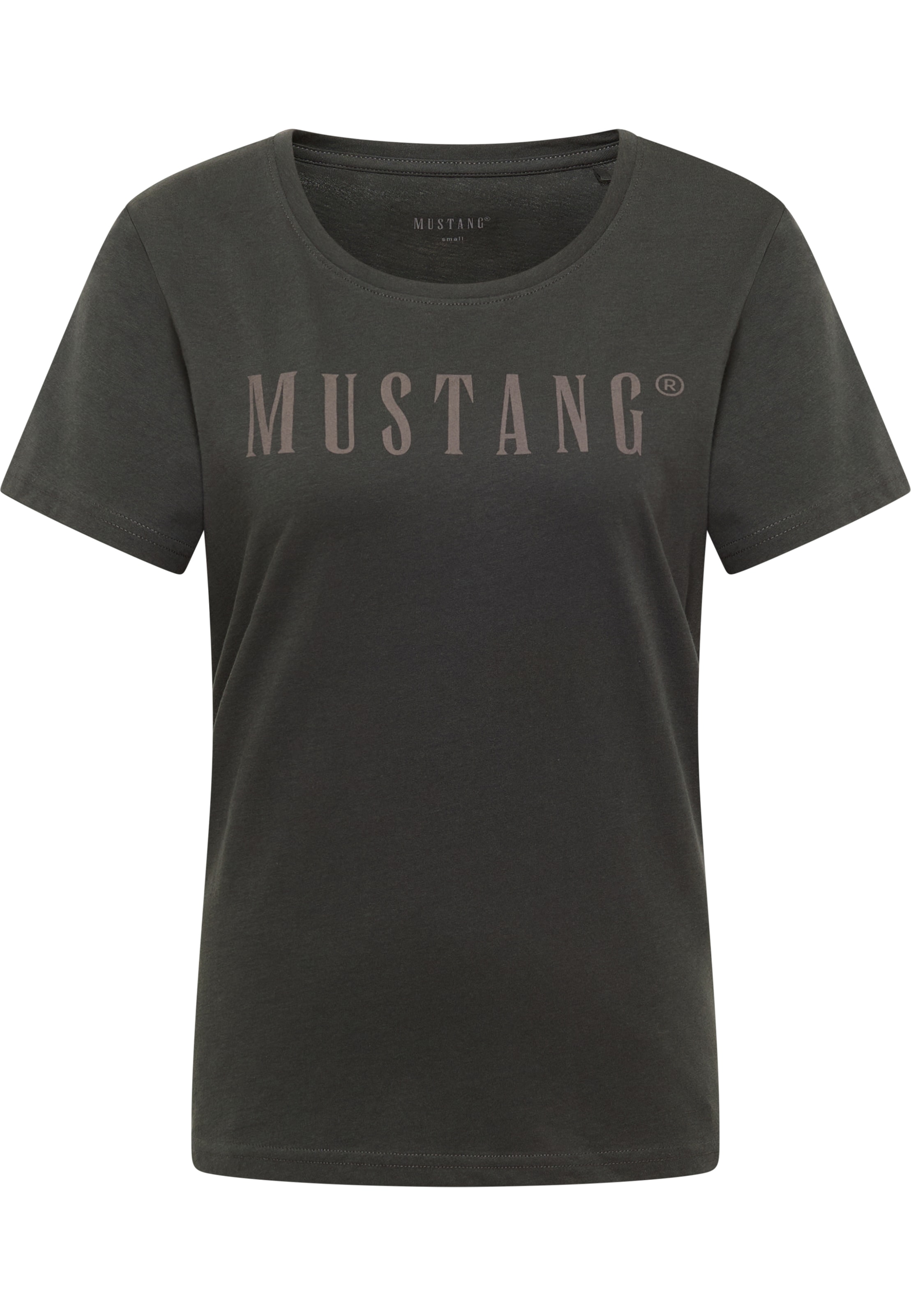 MUSTANG Shirt ' Alma ' in Schwarz: Vorderseite