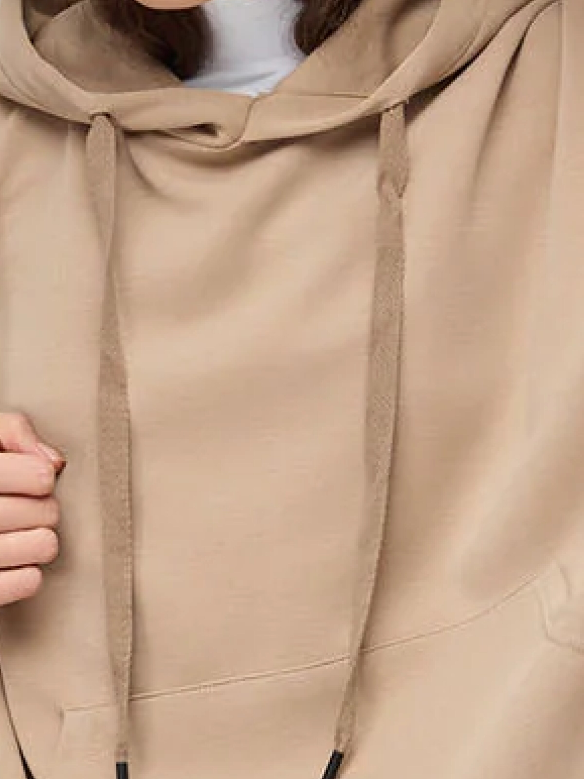 No Matter What Sweatshirt in Beige