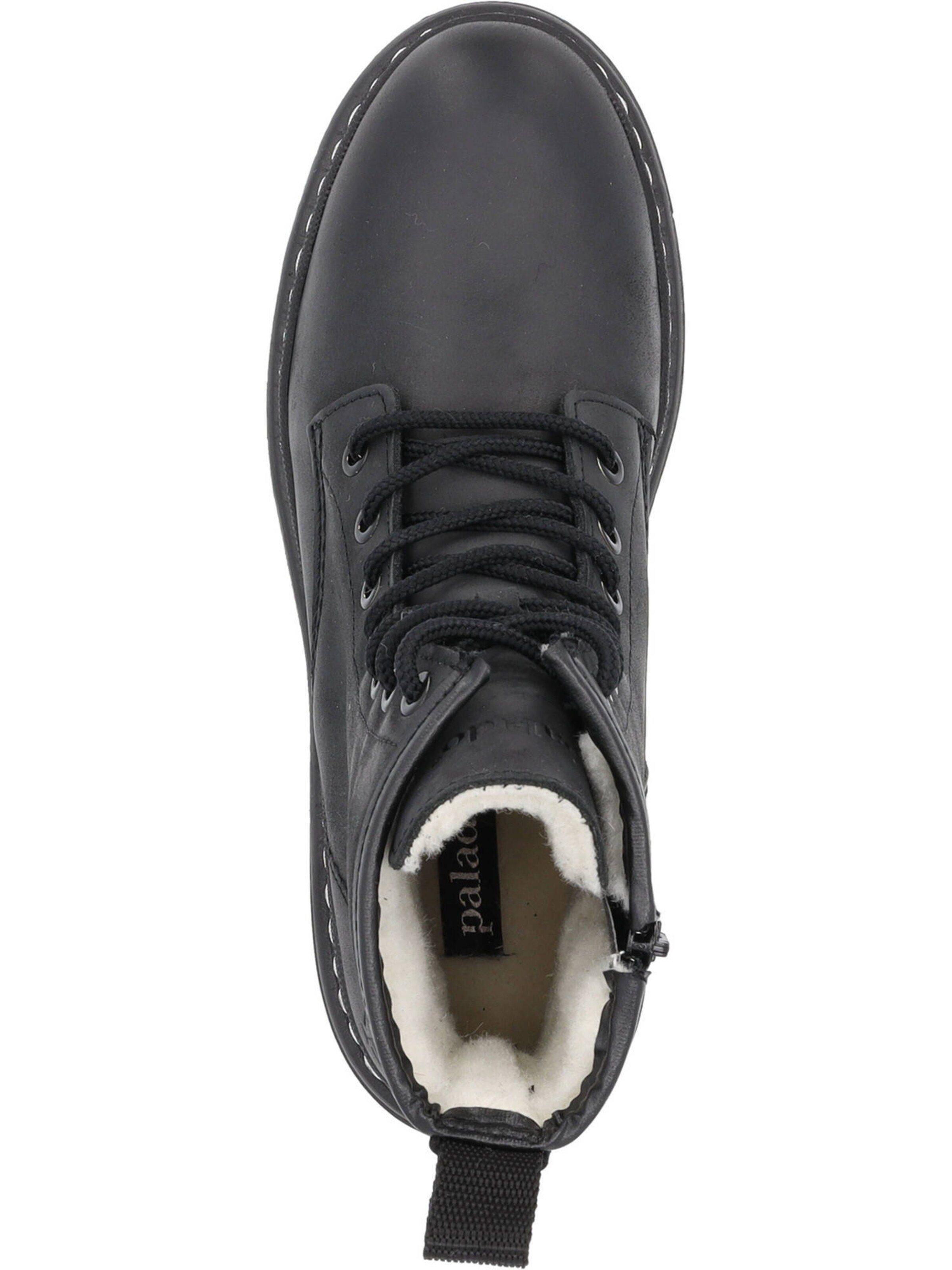 Palado Lace-Up Ankle Boots 'Montecristo' in Black
