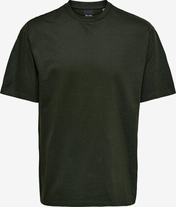 Only & Sons T-Shirt 'Fred' in Grün: predná strana