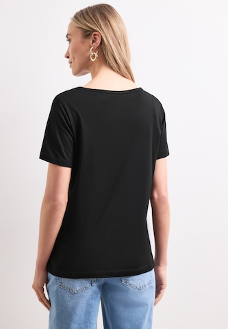 STREET ONE Shirt in Black