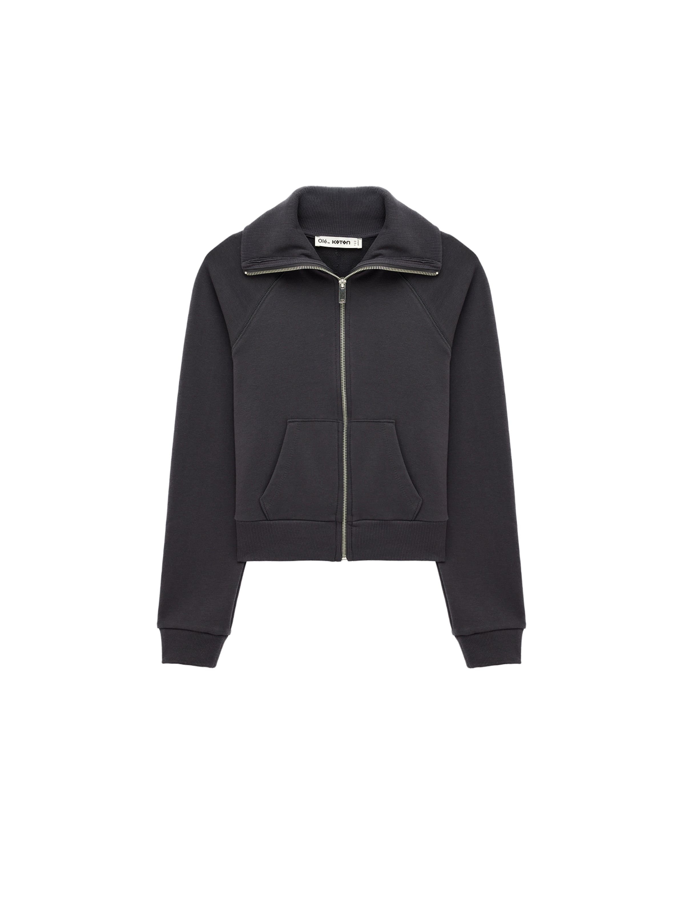 Koton Sweat jacket in XXXL in Anthracite, Item view