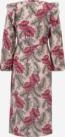 Wallis Petite Платье-рубашка в Ярко-розовый