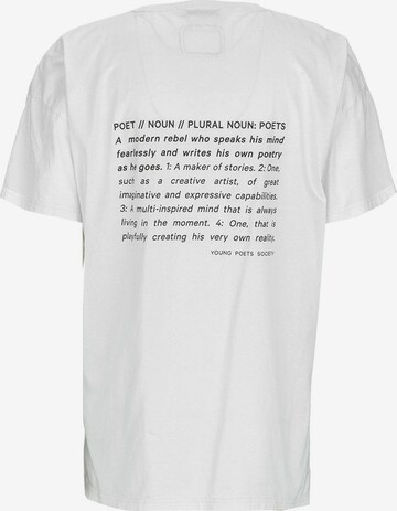 T-Shirt 'I'm a poet Arne 214' Young Poets en blanc