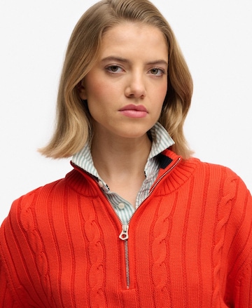 Superdry Pullover in Orange