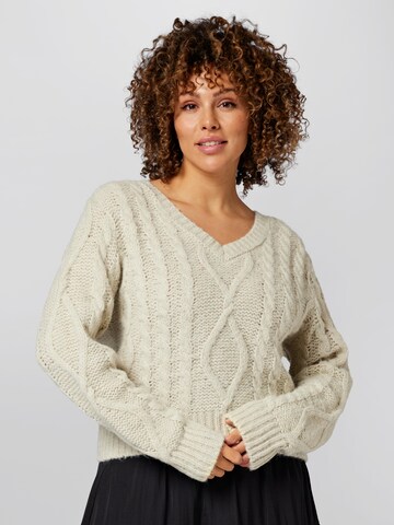 Guido Maria Kretschmer Curvy Pullover 'Marina' i grøn: forside