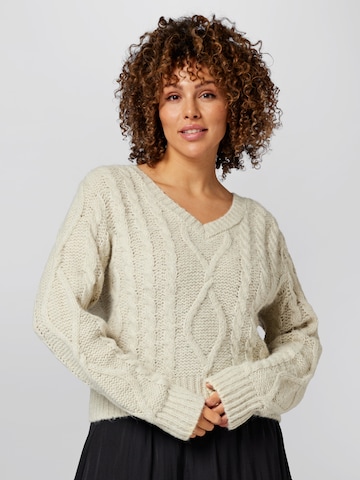 Guido Maria Kretschmer Curvy Pullover 'Marina' in Grün: predná strana