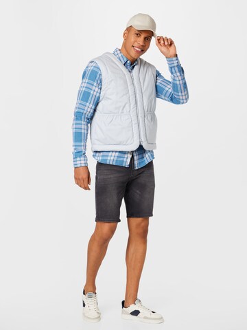 WRANGLER Regular fit Overhemd in Blauw