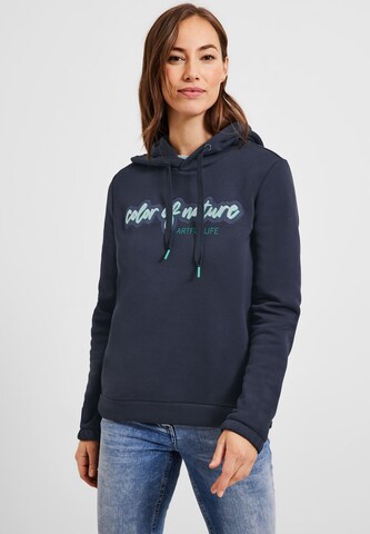 CECIL Sweatshirt in Blau: predná strana