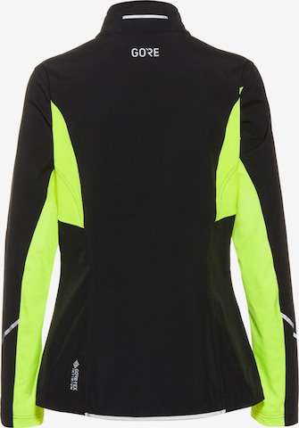 GORE WEAR Athletic Jacket 'Partial Infinium' in Black