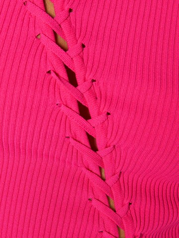 Bershka Koszulka w kolorze różowy