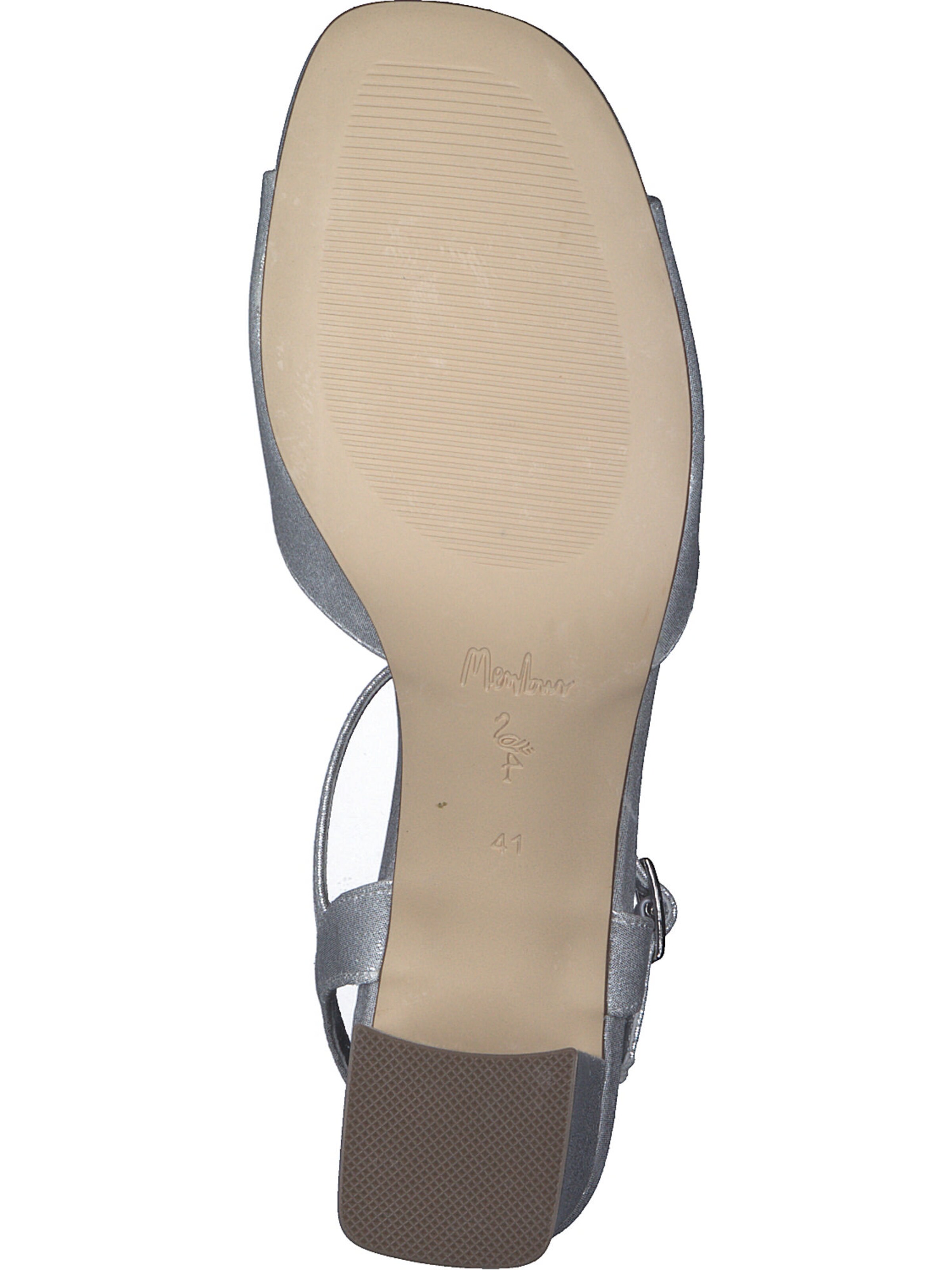MENBUR Sandal '25600' in Silver