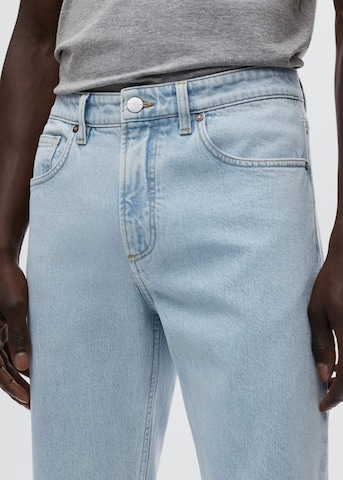 MANGO MAN Tapered Jeans in Blue