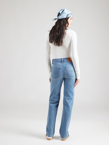 LEVI'S ® regular Jeans '723 HIGH RISE STRAIGHT' i blå