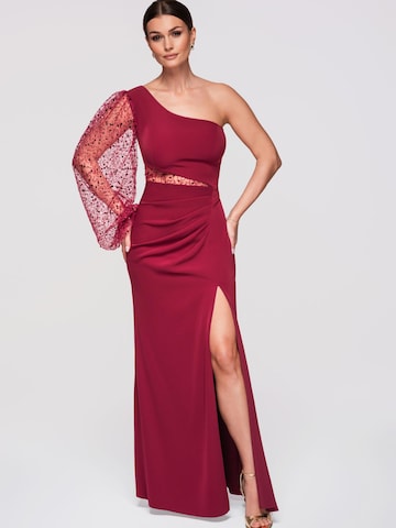 Ombre Abendkleid‌‌‌‌‌‌‌‌‌‌ in Rot