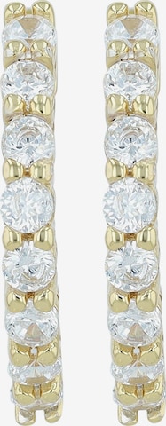 Akzent Earrings '"Alev" aus 925 Sterlingsilber, rhodiniert, langlebig' in Gold: front