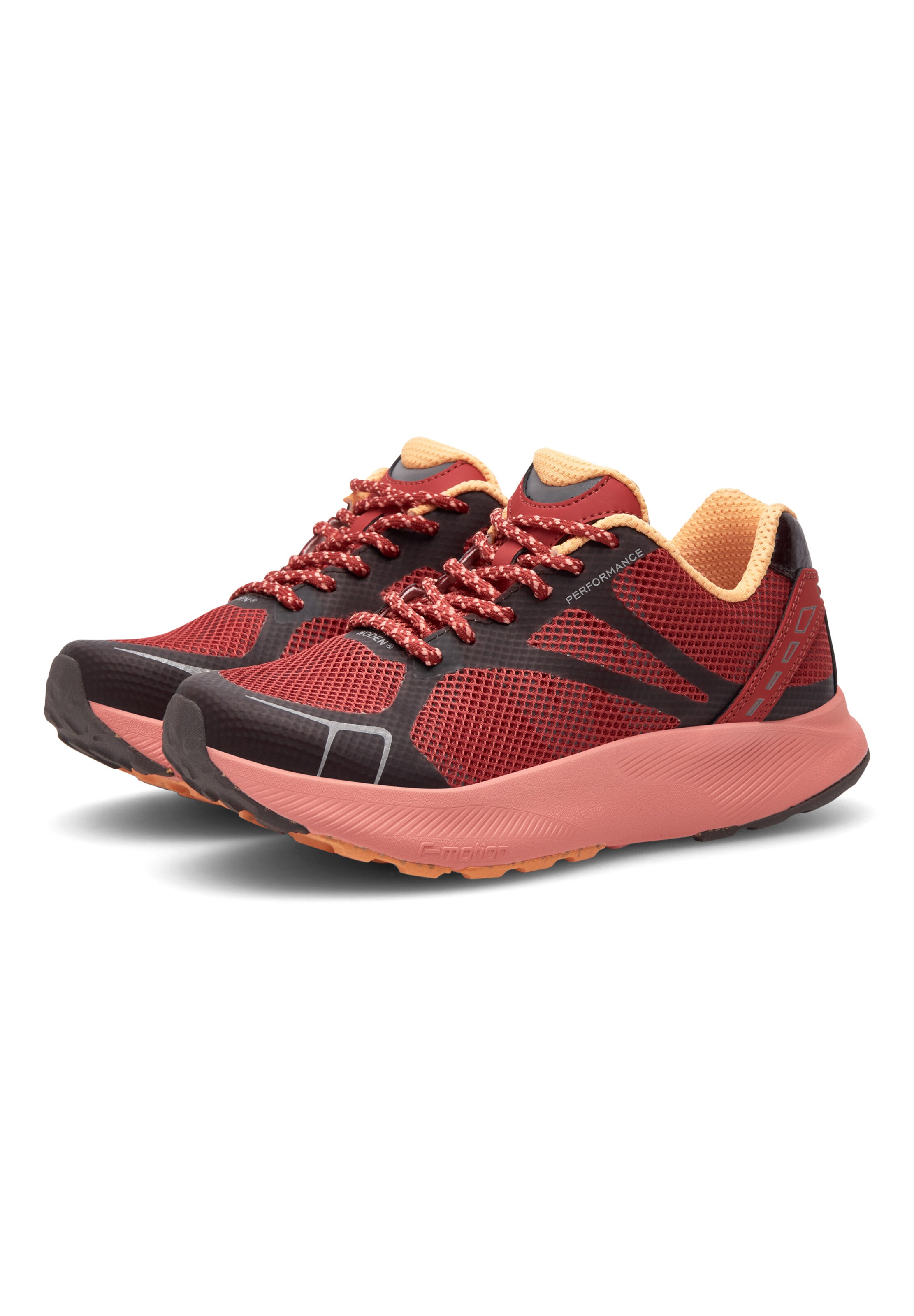 WODEN Sneakers laag 'Sara' in Rood
