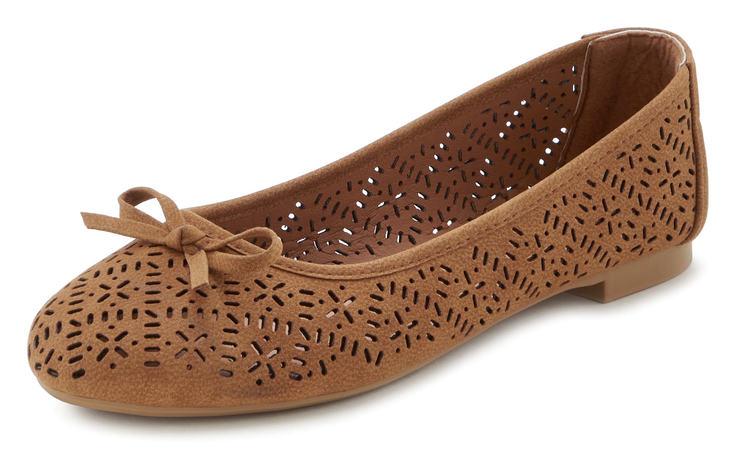 LASCANA Baleriina, värv beež: eest vaates