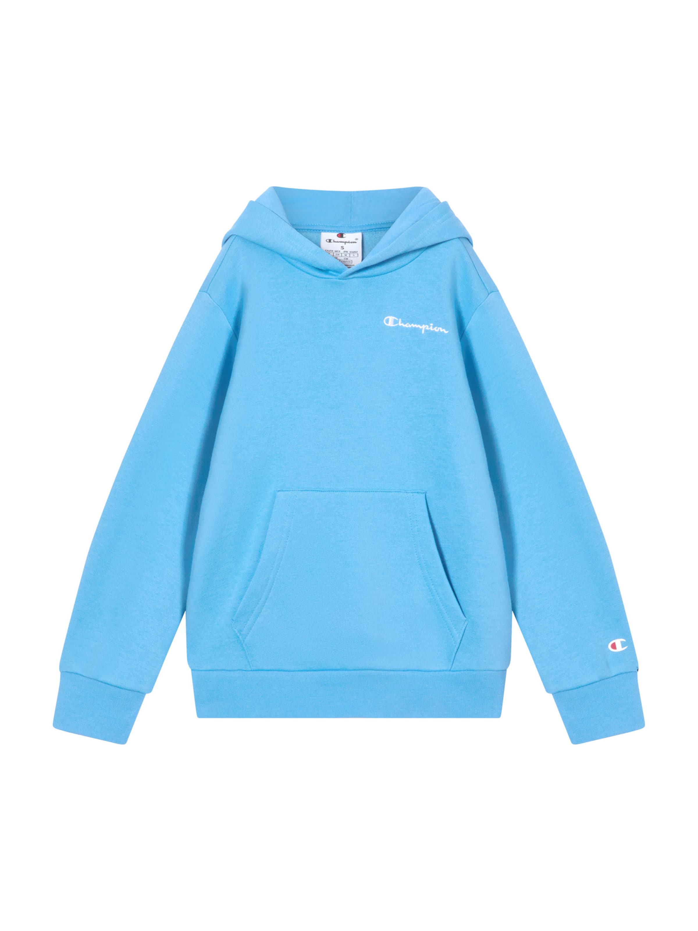 Champion Authentic Athletic Apparel Mikina – modrá: přední strana