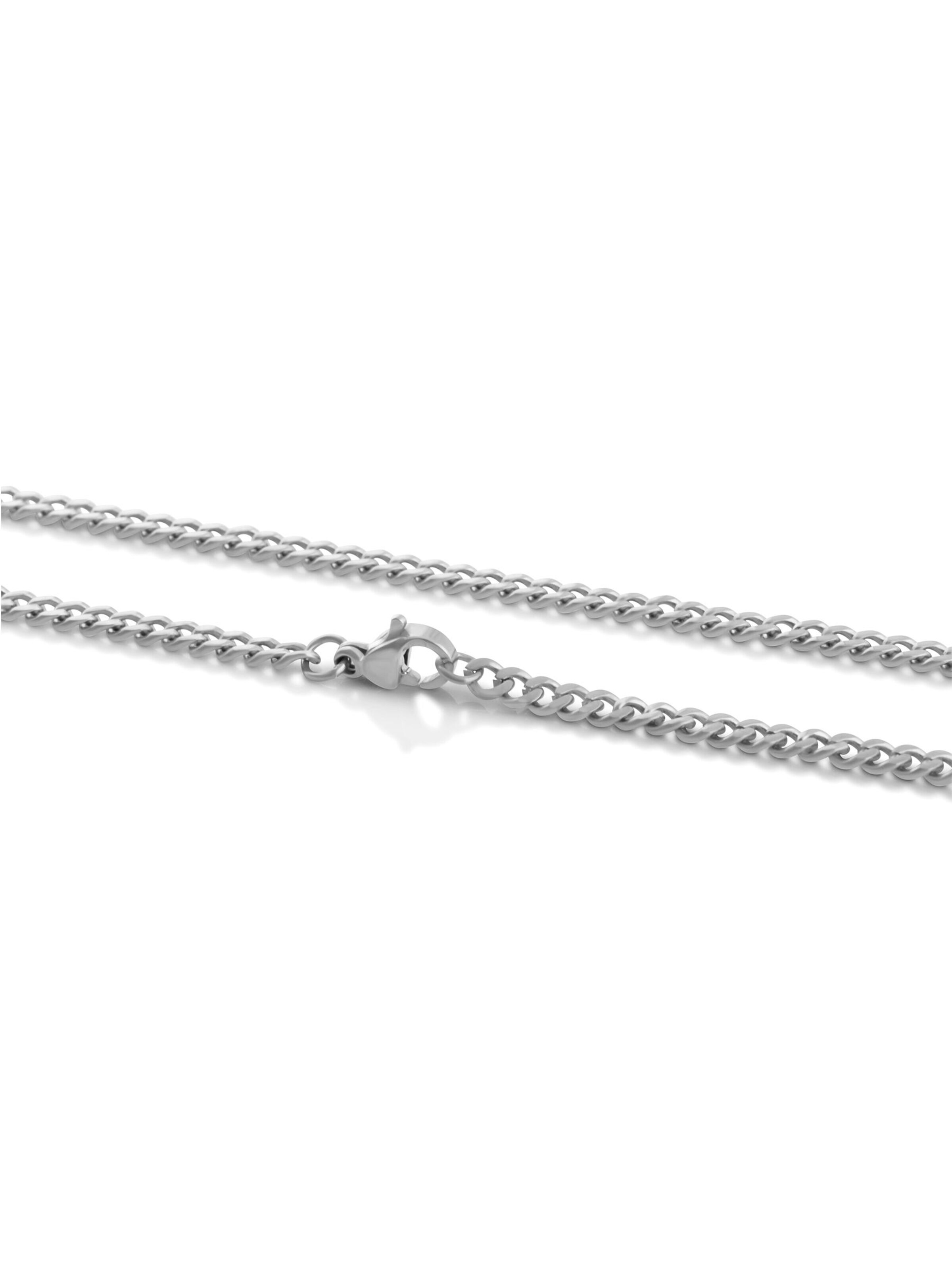 Akitsune Necklace 'Fibra' in Silver