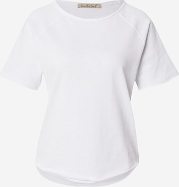 Tricou de la Smith&Soul pe alb: față