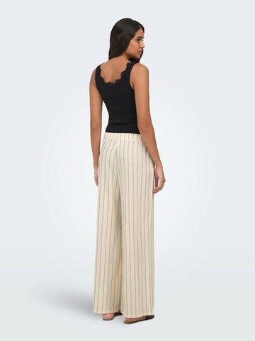 ONLY Regular Pants 'ONLMIKA' in Beige