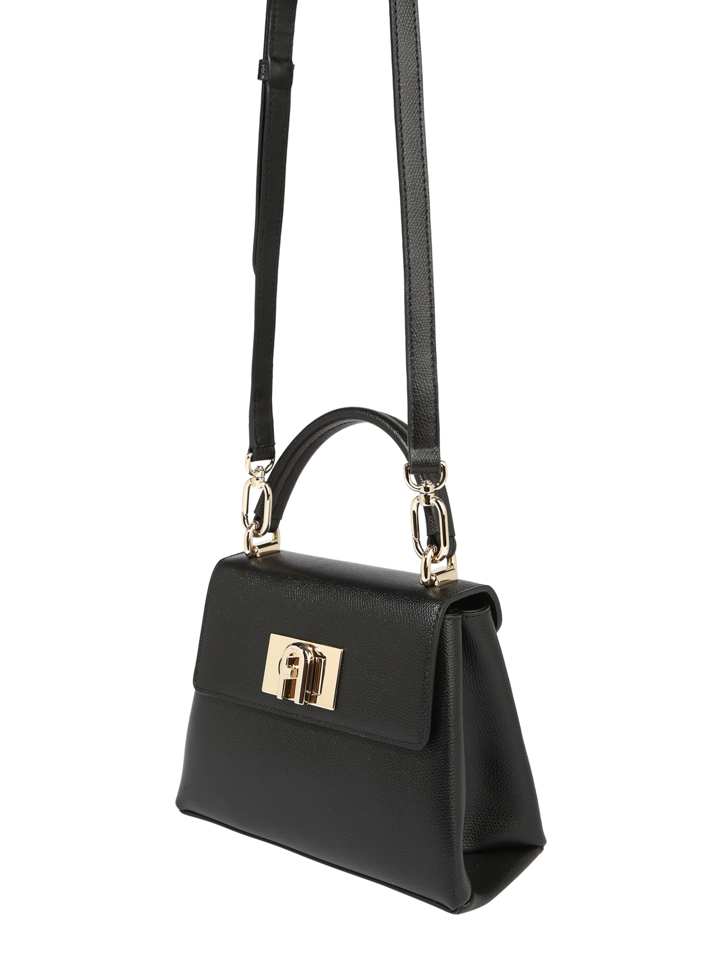 FURLA Дамска чанта '1927' в черно: отпред