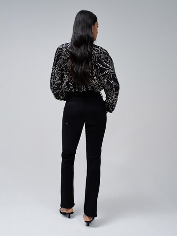 Regular Jean 'Secret' Salsa Jeans en noir