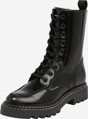 BULLBOXER Lace-up bootie in Black: front