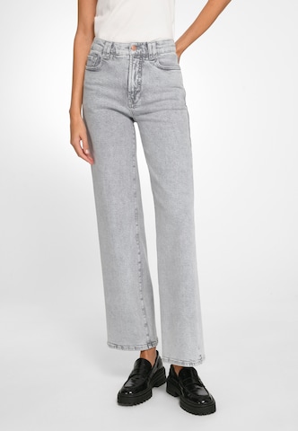 DAY.LIKE Wide leg Jeans in Grey: front