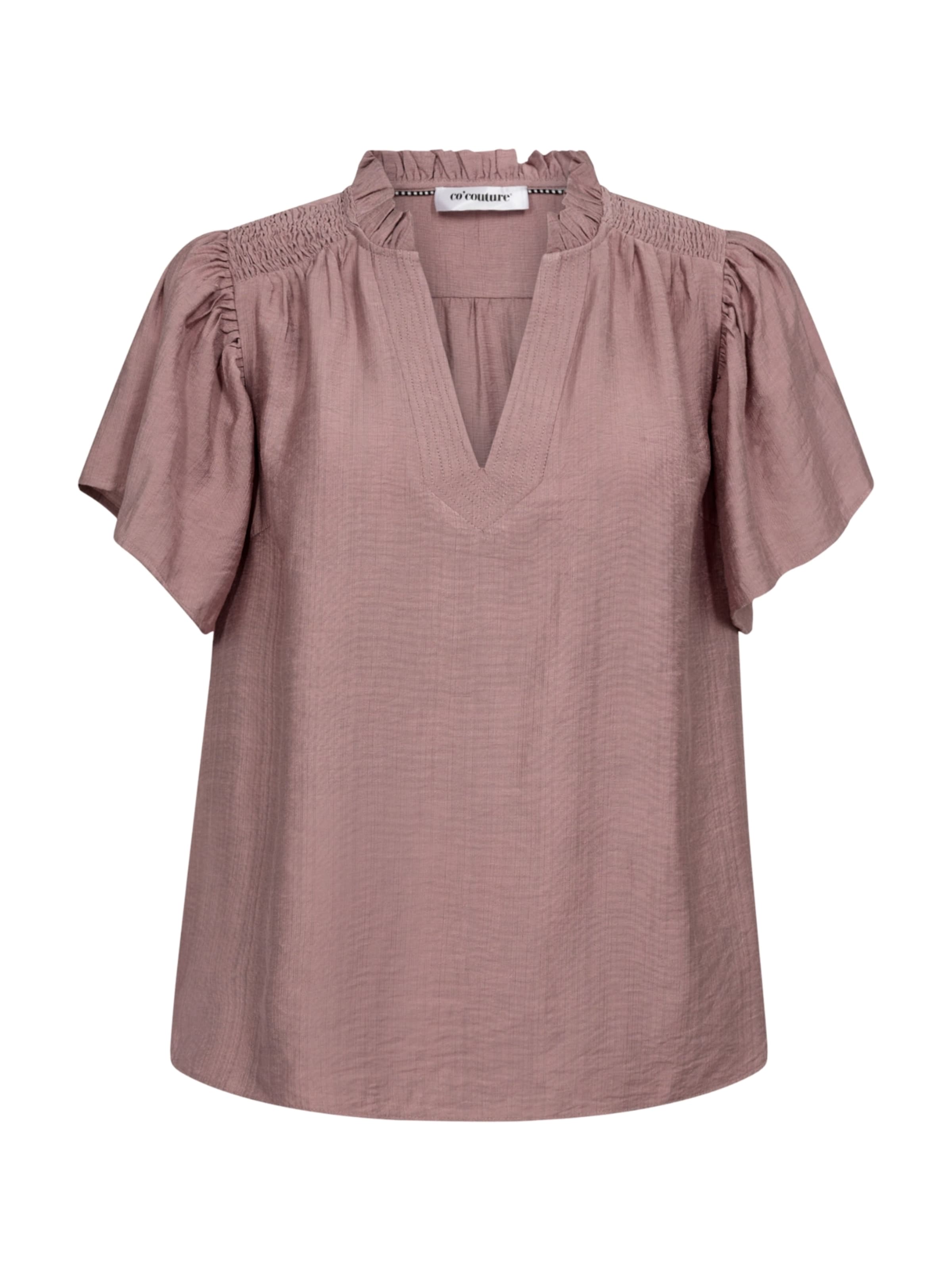 co'couture Bluse 'Hera' in Pink: Vorderseite