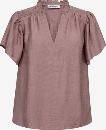 Chemisier 'Hera' co'couture en rose : devant