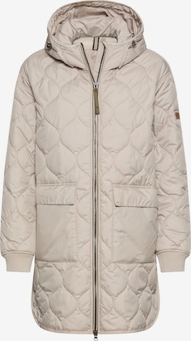 CAMEL ACTIVE Winddichter Mantel in Oversized Passform in Grau: Vorderseite