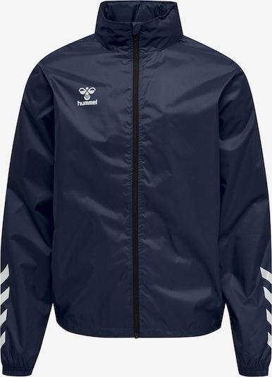 Hummel Trainingsjack in de kleur Marine / Wit, Productweergave