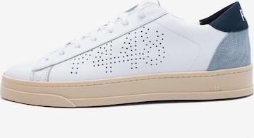 Baskets basses 'Jackcra ' P448 en blanc : devant