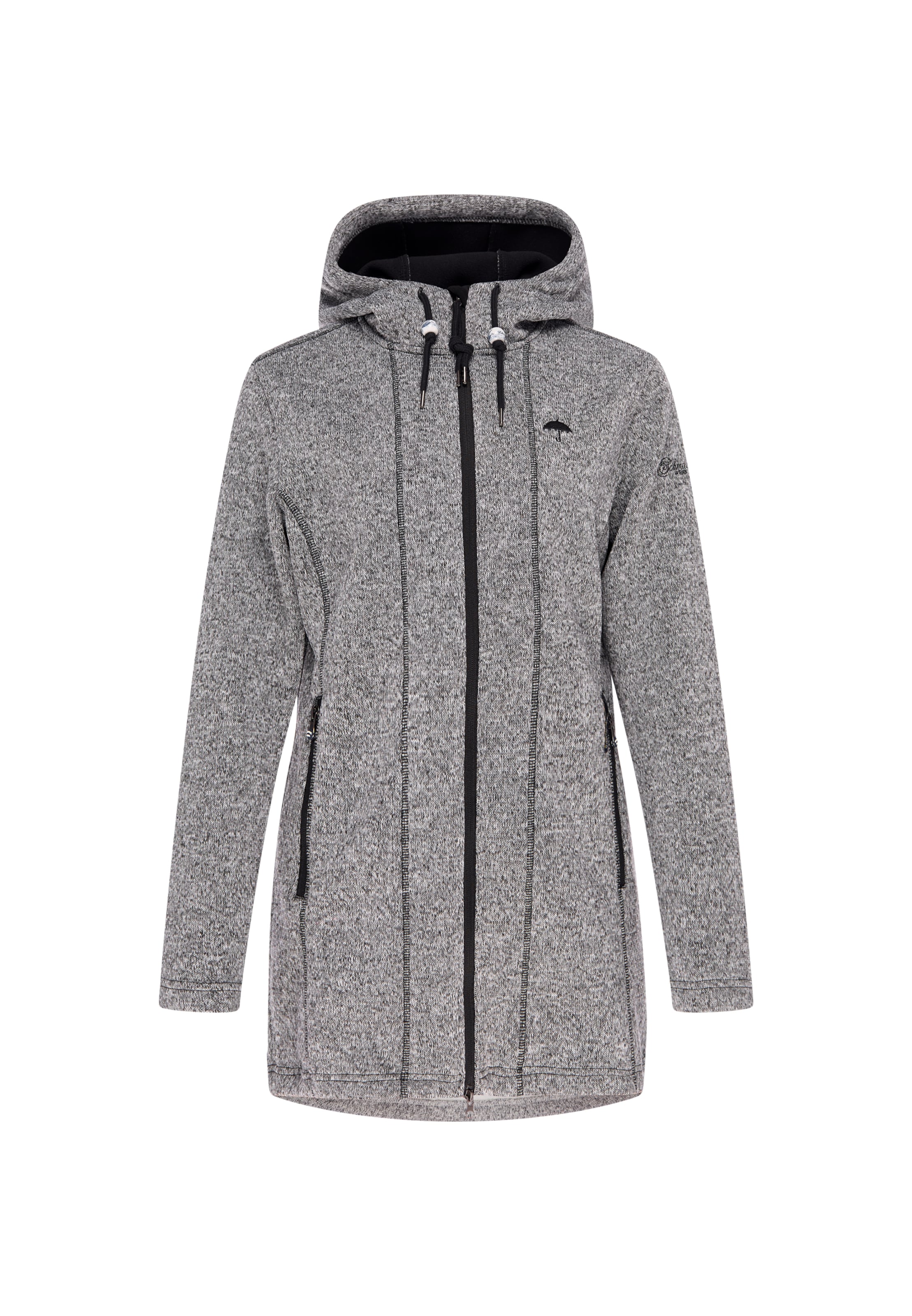 Veste mi-saison Schmuddelwedda en gris : devant