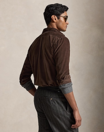 Polo Ralph Lauren Regular Fit Hemd in Braun
