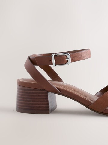 Next Strap sandal 'Forever Comfort®' in Brown