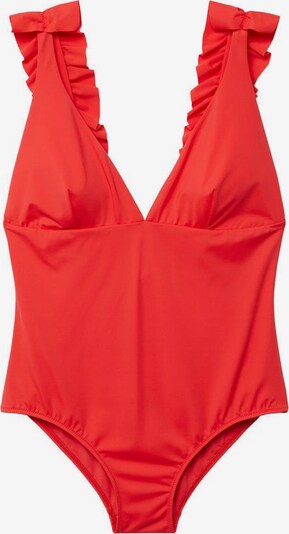 VIOLETA by Mango Badeanzug in hellrot, Produktansicht