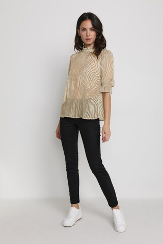 Camicia da donna 'Eloise' di Kaffe in beige