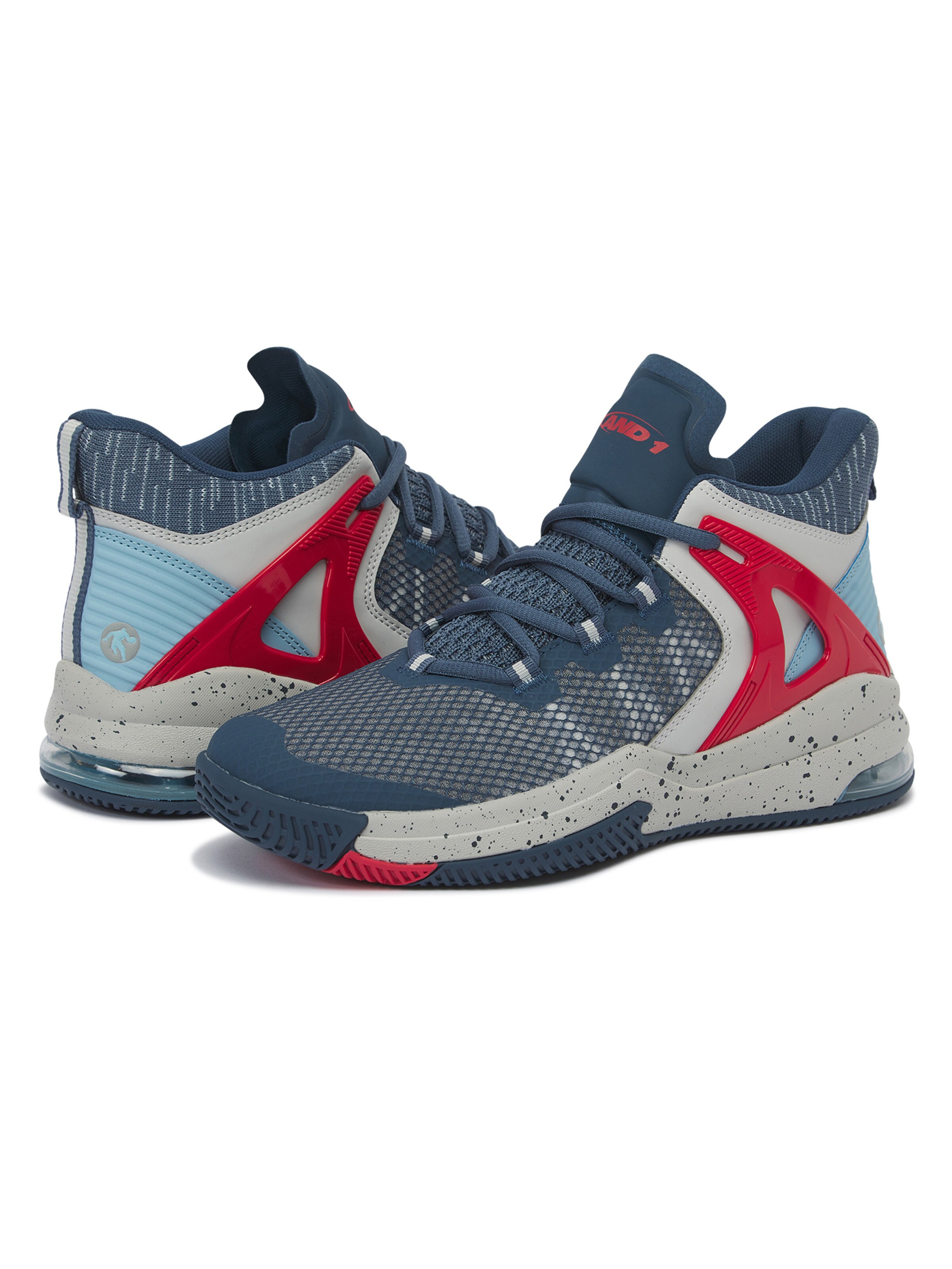 AND1 Sneakers hoog 'Turnaround' in Blauw