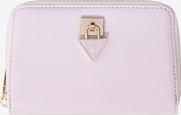 GUESS Wallet 'Patsie' in Purple: front