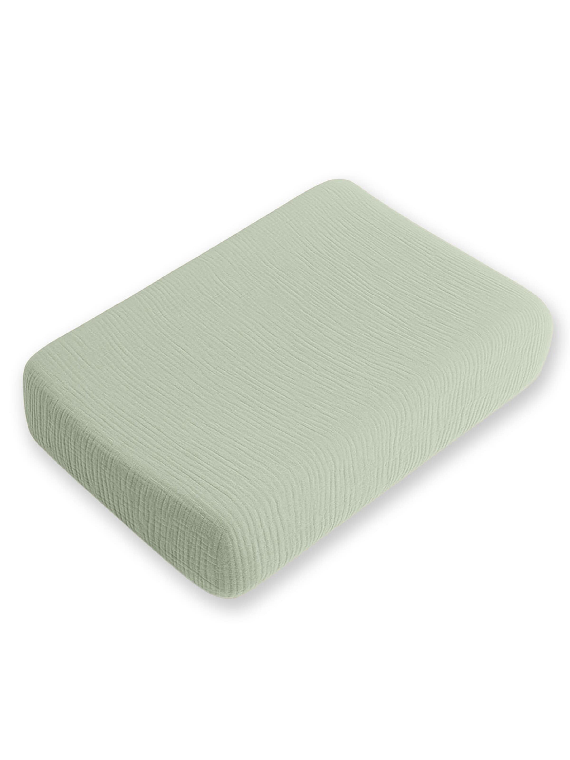 PAPATE - Accesorios para carritos de bebé 'Changing Mat Cover' en verde: frente